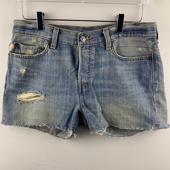 Levi’s | 501 Vintage High Waist Cut Off Shorts - Picture 2 of 7